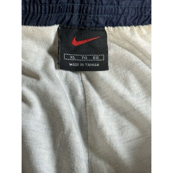 Vintage 90s Nike Track Pants Size XL Blue Baggy Swoosh Essential Y2K Skater‎ - Picture 3 of 7